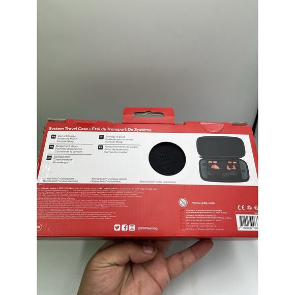 Pokemon Eevee Battle Edition Nintendo Switch Travel Case PDP Official NEW Rare - Picture 3 of 6